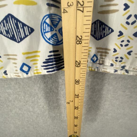 🤍 The North Face White Geometric SS Button Down L - Picture 9 of 10